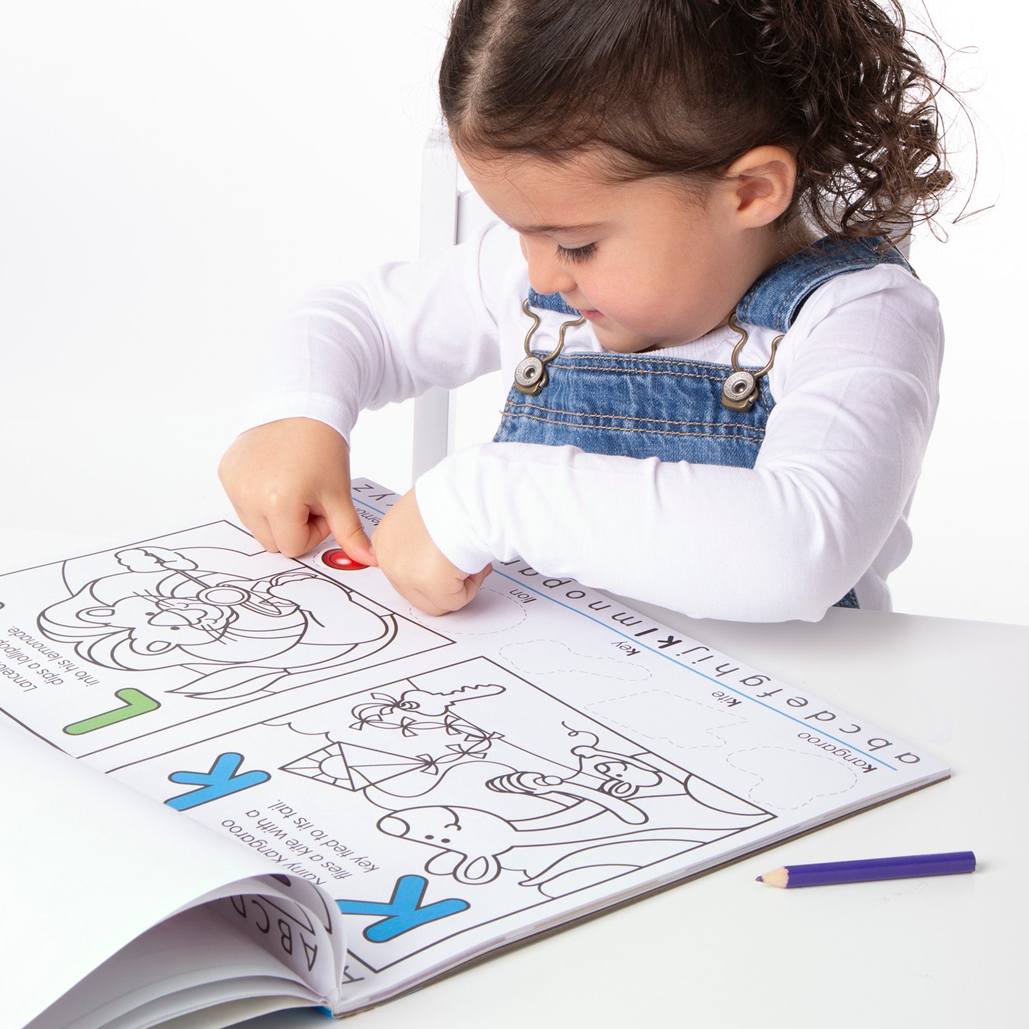 Alphabet Activity Sticker Pad B4