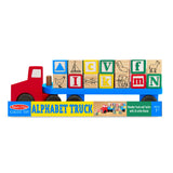 Alphabet Blocks Wooden Truck E6