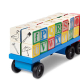 Alphabet Blocks Wooden Truck L4