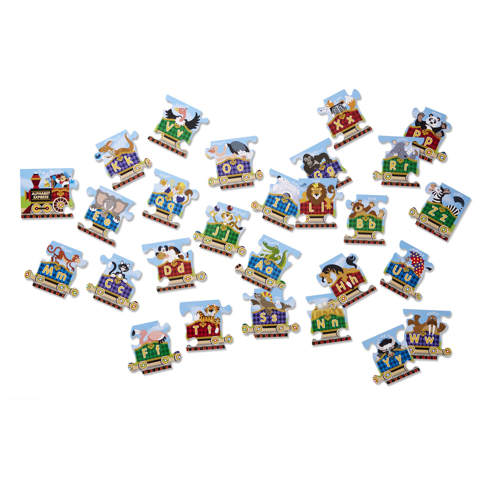 Alphabet Express Floor Puzzle - 27 Pieces O0