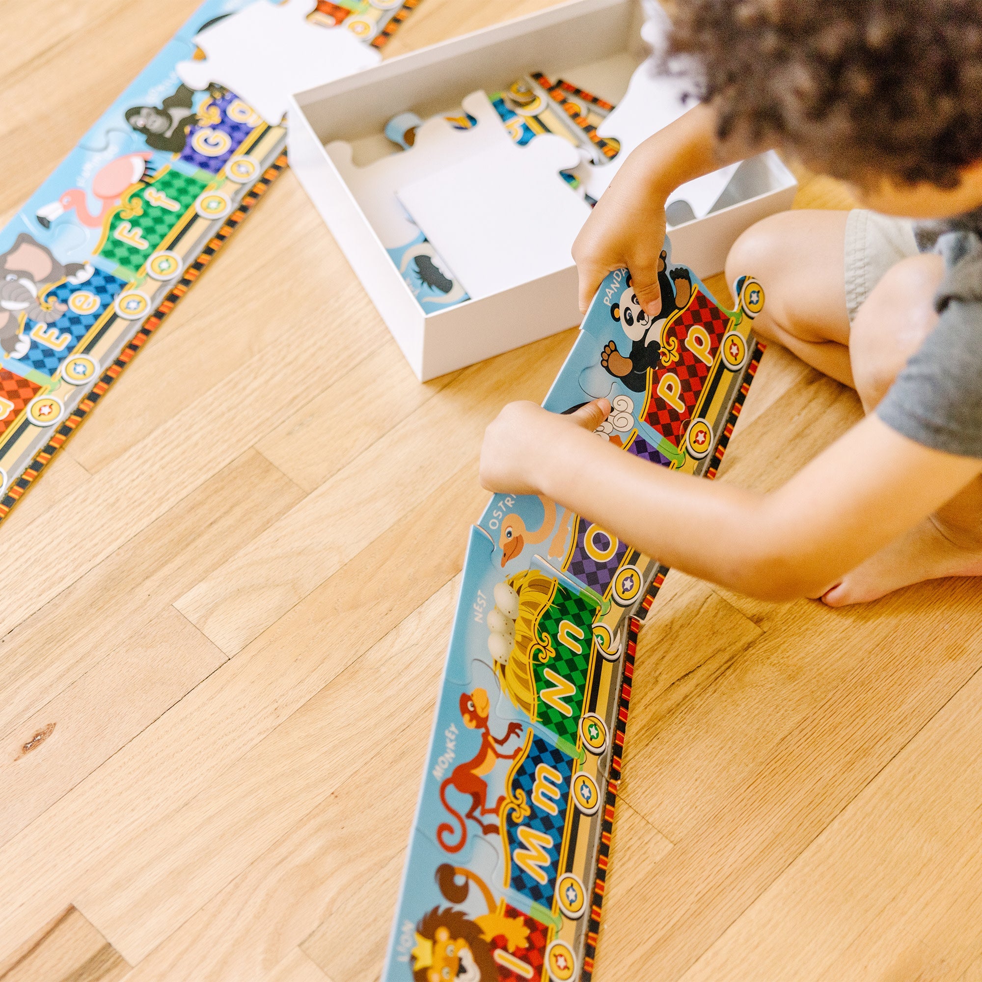 Alphabet Express Floor Puzzle - 27 Pieces O0
