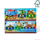 Alphabet Express Floor Puzzle - 27 Pieces O0