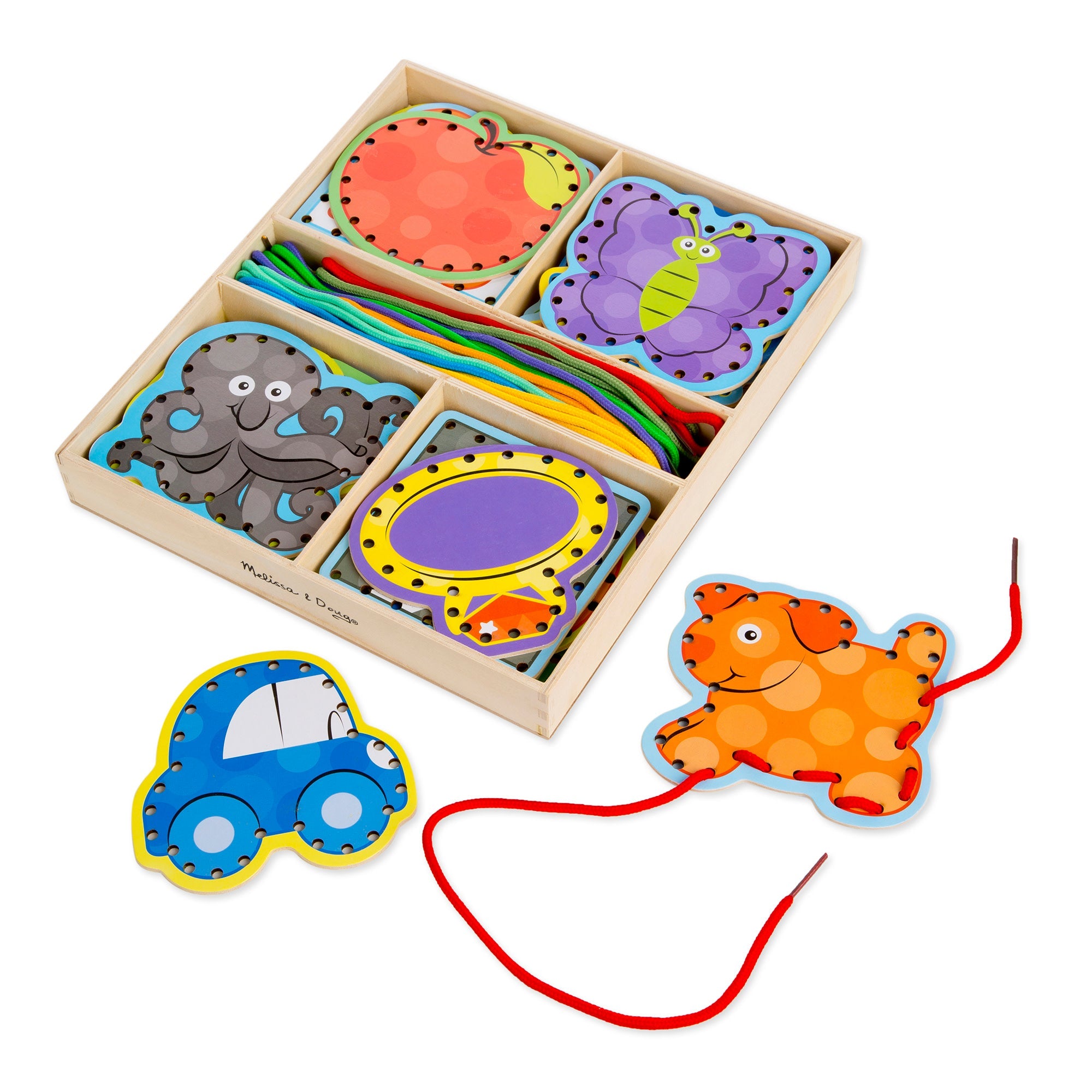 Alphabet Lacing Cards M9