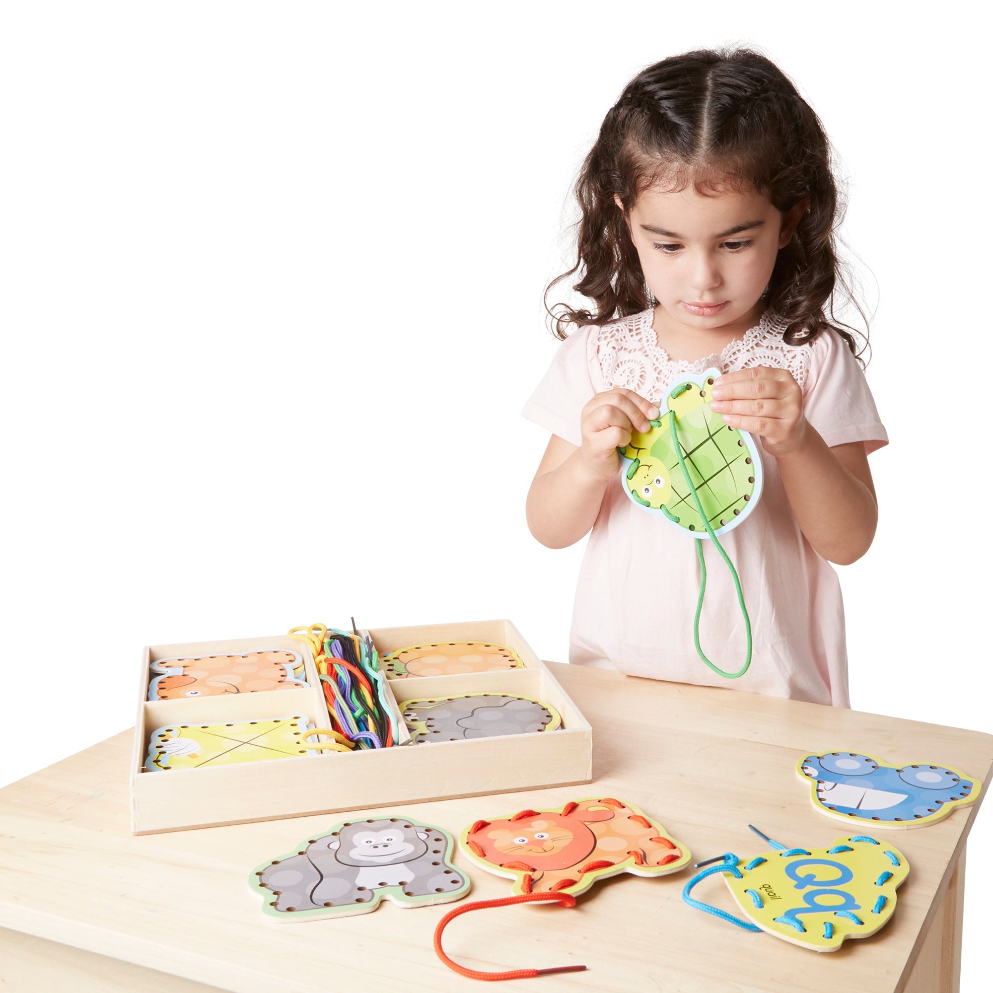 Alphabet Lacing Cards M9