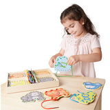 Alphabet Lacing Cards M9