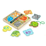 Alphabet Lacing Cards M9