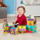 Alphabet Nesting and Stacking Blocks J6