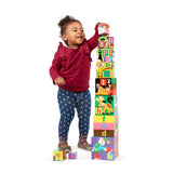 Alphabet Nesting and Stacking Blocks J6