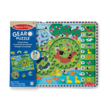 Animal Chase I-Spy Wooden Gear Puzzle I7