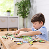 Animal Chase I-Spy Wooden Gear Puzzle I7