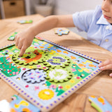 Animal Chase I-Spy Wooden Gear Puzzle I7