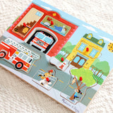 Around the Fire Station Sound Puzzle - 8 Pieces T7