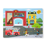 Around the Fire Station Sound Puzzle - 8 Pieces T7