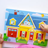 Around the House Sound Puzzle - 8 Pieces H9