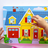 Around the House Sound Puzzle - 8 Pieces H9