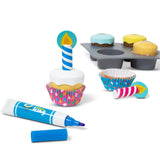 Bake & Decorate Wooden Cupcake Play Set O2