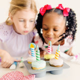 Bake & Decorate Wooden Cupcake Play Set O2