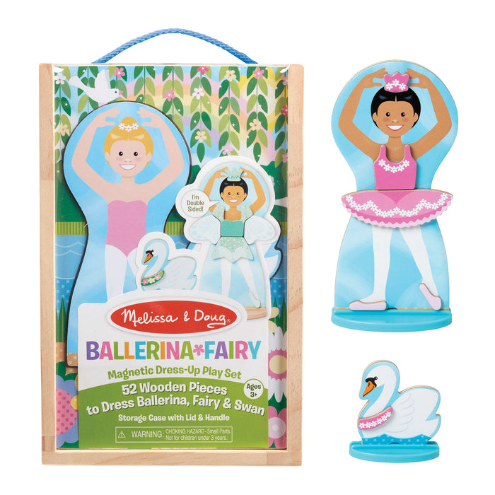 Ballerina/Fairy Magnetic Dress-Up Play Set Z9