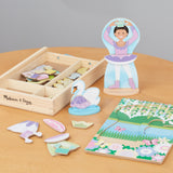 Ballerina/Fairy Magnetic Dress-Up Play Set Z9