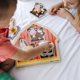Barnyard Animals Jumbo Knob Puzzle - 3 Pieces S3