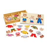 Bear Family Dress-Up Puzzle - 45 Pieces N8