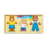 Bear Family Dress-Up Puzzle - 45 Pieces N8
