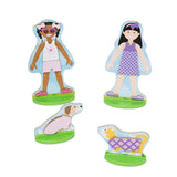 Best Friends Magnetic Dress-Up Play Set G4