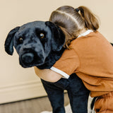 Black Lab Giant Stuffed Animal A4