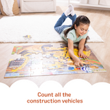 Building Site Floor Puzzle - 48 Pieces D4