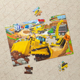 Building Site Floor Puzzle - 48 Pieces D4