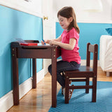 Child's Lift-Top Desk & Chair - Espresso T6