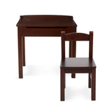 Child's Lift-Top Desk & Chair - Espresso T6