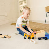 Classic Toy Dump Truck & Loader B7
