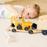 Classic Toy Dump Truck & Loader B7