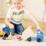 Classic Toy Dump Truck & Loader B7