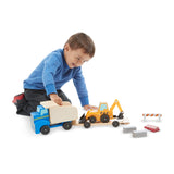 Classic Toy Dump Truck & Loader B7