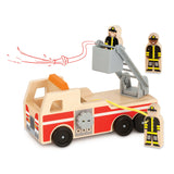 Classic Wooden Fire Truck Play Set N9
