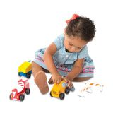Classic Wooden Toy Construction Vehicle Set P6