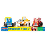 Classic Wooden Toy Construction Vehicle Set T2