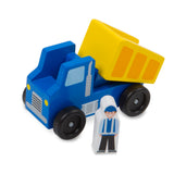Classic Wooden Toy Construction Vehicle Set T2