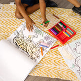 Coloring Pad 3-Pack: Animals, Vehicles, Multi-Theme A8