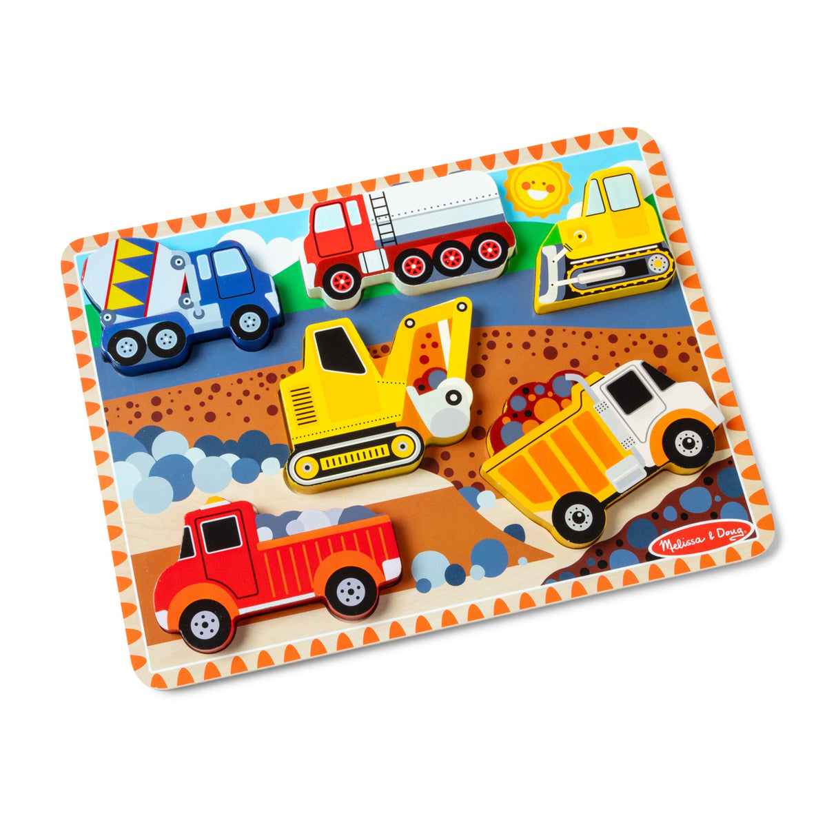 Construction Chunky Puzzle - 6 Pieces L2