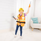 Construction Worker Costume Role Play Set S9