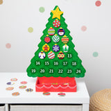 Countdown to Christmas Wooden Religious Advent Calendar H1