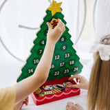 Countdown to Christmas Wooden Religious Advent Calendar O5