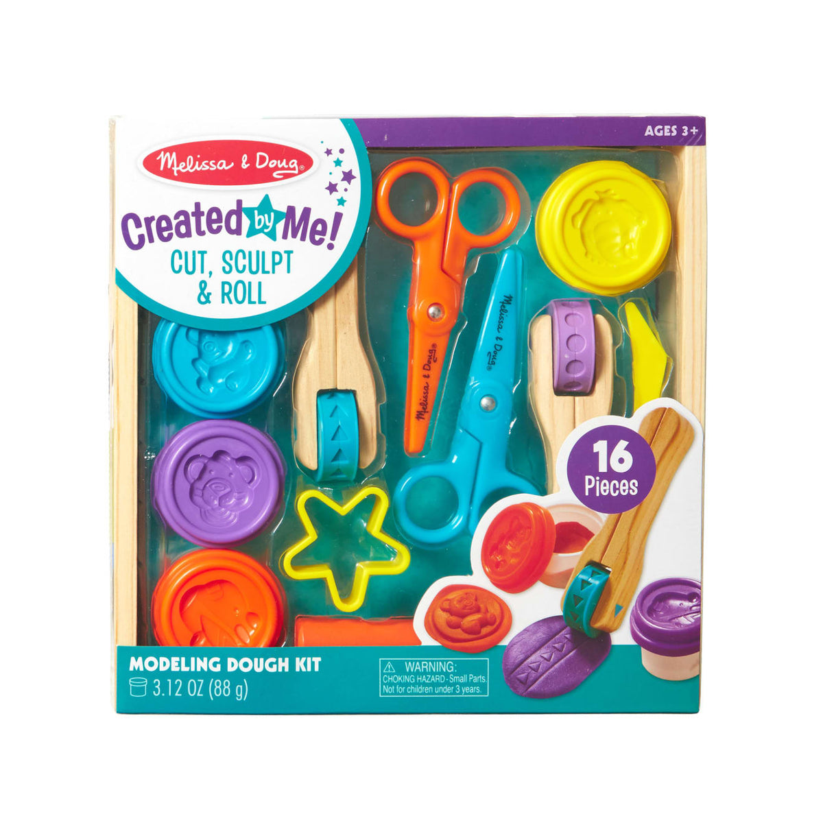 Created by Me! Cut, Sculpt & Roll Modeling Dough Kit K3