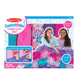 Created by Me! Flower Fleece Quilt G6