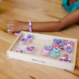 Created by Me! Heart Beads Wooden Bead Kit L0