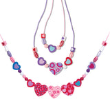 Created by Me! Heart Beads Wooden Bead Kit L0