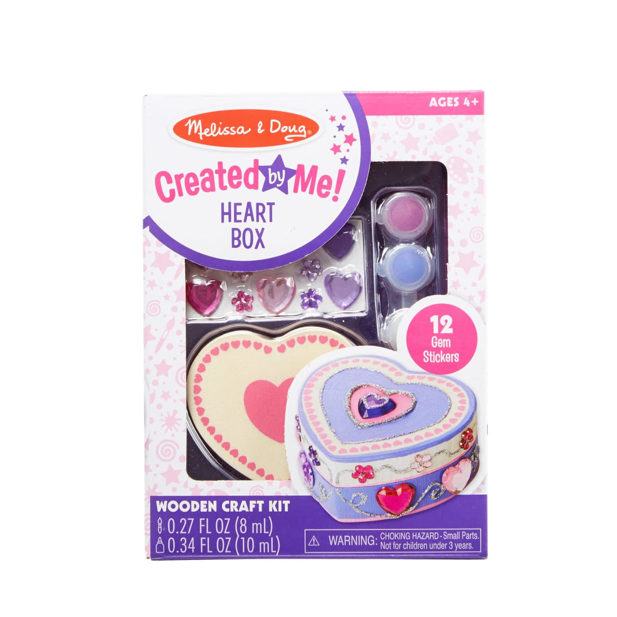 Created by Me! Heart Box Wooden Craft Kit D0